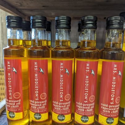 Cold-Pressed Rapeseed Oil with Chilli